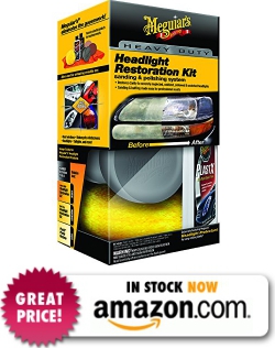 Meguiar's G3000 Heavy Duty Headlight Restoration Kit