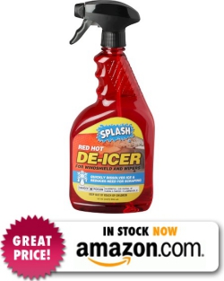 Splash Red Hot De-Icer Spray