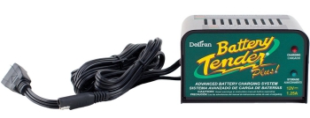 Deltran Battery Tender (021-0128) 1.25 Amp Battery Charger